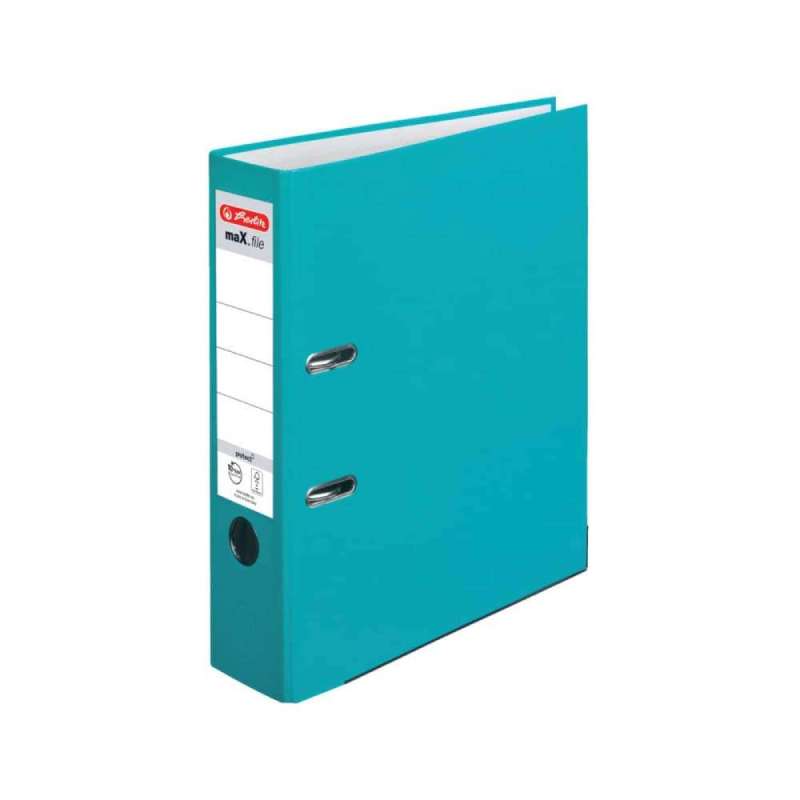 HERLITZ Ordner DIN A4 maX.file protect und protect PLUS, Farbe türkis, HERLITZ Ausführungen protect, Rückenbreite 80 mm HERLITZ Ordner DIN A4 maX.file protect und protect PLUS, Farbe türkis, HERLITZ Ausführungen protect, Rückenbreite 80 mm von Herlitz