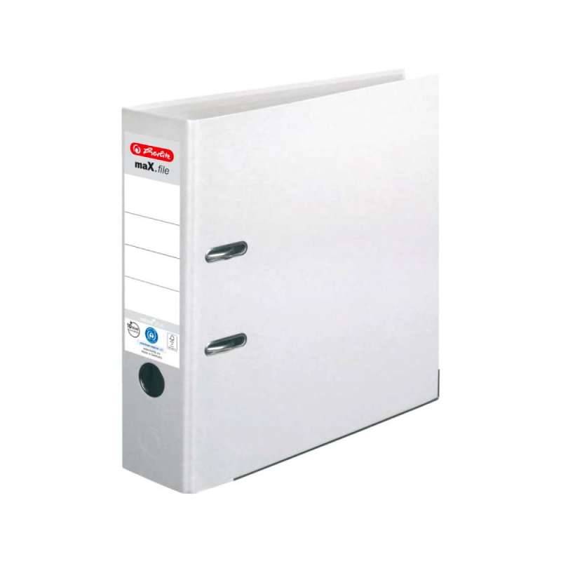 HERLITZ Ordner DIN A4 maX.file protect und protect PLUS, Farbe weiß, HERLITZ Ausführungen protect, Rückenbreite 80 mm HERLITZ Ordner DIN A4 maX.file protect und protect PLUS, Farbe weiß, HERLITZ Ausführungen protect, Rückenbreite 80 mm von Herlitz