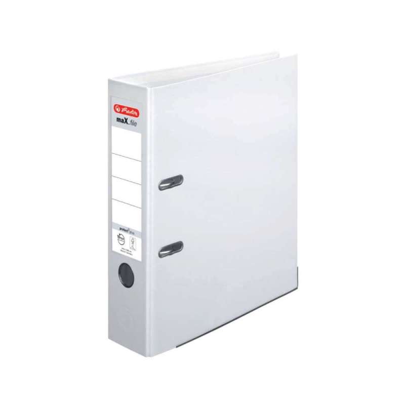 HERLITZ Ordner DIN A4 maX.file protect und protect PLUS, Farbe weiß, HERLITZ Ausführungen protect PLUS, Rückenbreite 80 mm HERLITZ Ordner DIN A4 maX.file protect und protect PLUS, Farbe weiß, HERLITZ Ausführungen protect PLUS, Rückenbreite 80 mm von Herlitz