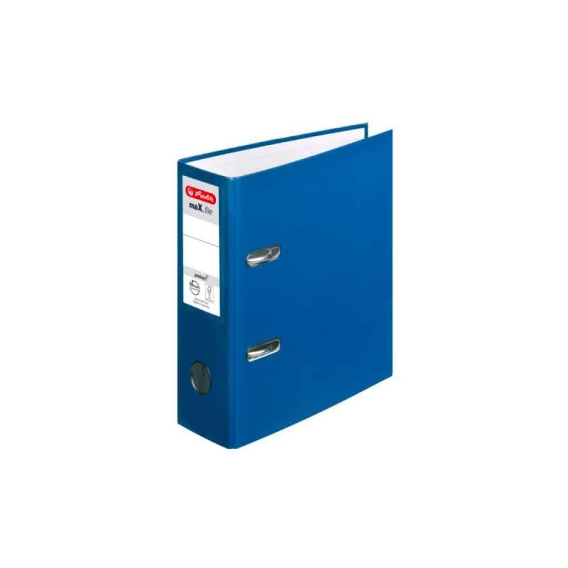 HERLITZ Ordner maX.file protectv - DIN-A5 - 80mm Breite, Farbe blau HERLITZ Ordner maX.file protectv - DIN-A5 - 80mm Breite, Farbe blau von Herlitz