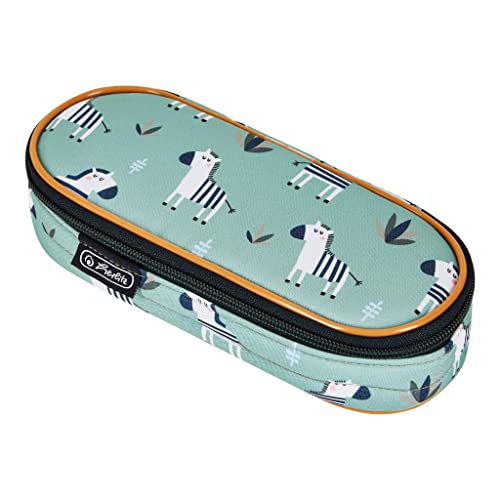 Herlitz Unisex Kinder Pencil Case Faulenzer, Crazy Zebra, Kindergepäck von Herlitz