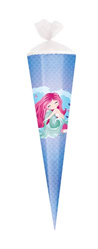 Herlitz Schultüte / Zuckertüte / 85cm / eckig / "Meerjungfrau" Herlitz Schultüte / Zuckertüte / 85cm / eckig / "Meerjungfrau" von Herlitz
