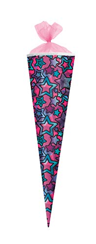 Herlitz Schultüte / Zuckertüte / 85cm / eckig / "Sterne" Herlitz Schultüte / Zuckertüte / 85cm / eckig / "Sterne" von Herlitz
