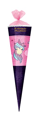 Herlitz Schultüte mit Namensgravur - Zuckertüte - 85cm - eckig - "Einhorn" Herlitz Schultüte mit Namensgravur - Zuckertüte - 85cm - eckig - "Einhorn" von Herlitz