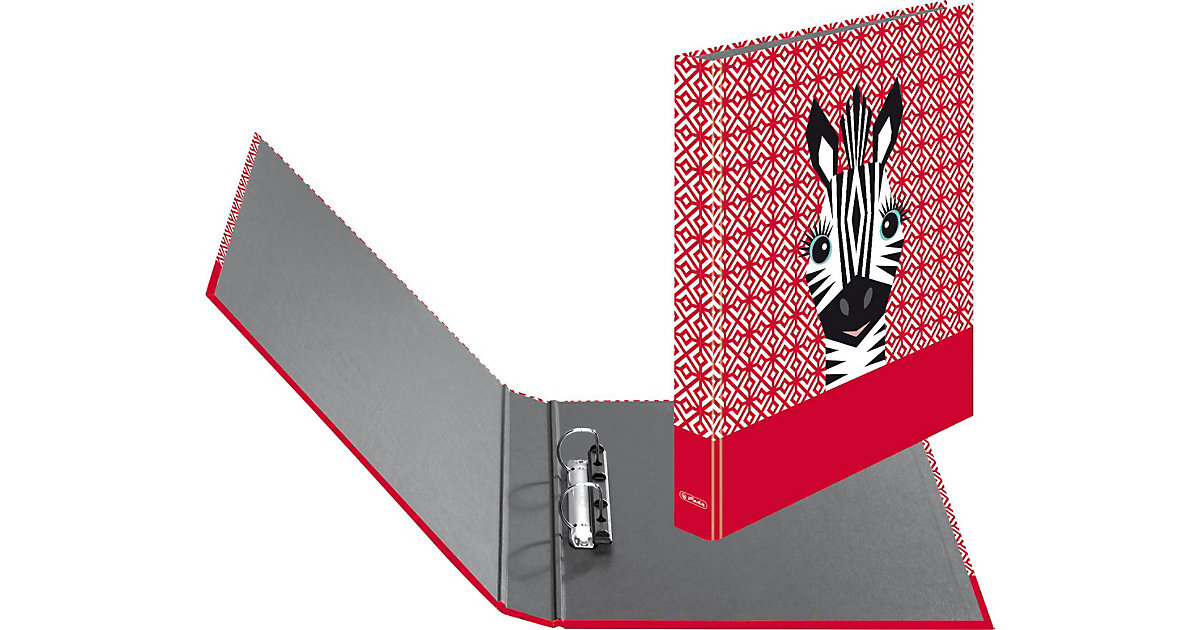 Ringbuch/Zeugnismappe maX.file Cute Animals Zebra A4, 2,5 cm bunt Modell 1 Ringbuch/Zeugnismappe maX.file Cute Animals Zebra A4, 2,5 cm bunt Modell 1 von Herlitz