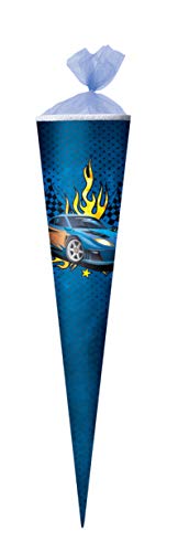 Herlitz Schultüte / Zuckertüte / 70cm / rund / "Rennauto" Herlitz Schultüte / Zuckertüte / 70cm / rund / "Rennauto" von Herltz