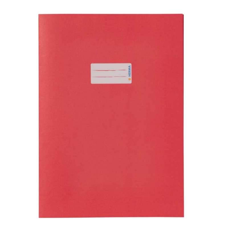 HERMA Heftumschlag Papier 80g/m2, Sets Einzeln, Format A4, Farbe dunkelrot von Herma