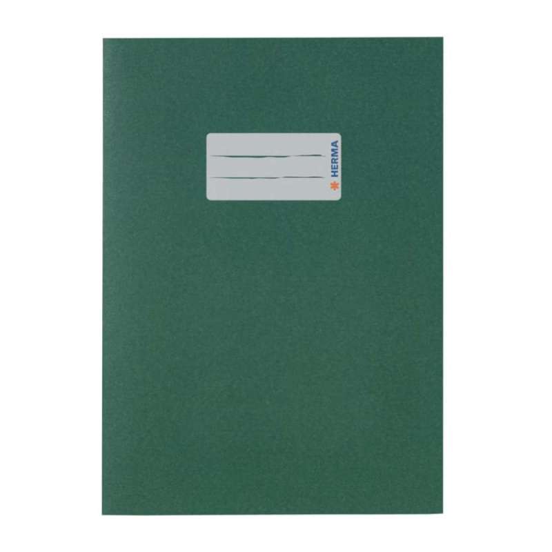 HERMA Heftumschlag Papier 80g/m2, Sets Einzeln, Format A5, Farbe dunkelgrün HERMA Heftumschlag Papier 80g/m2, Sets Einzeln, Format A5, Farbe dunkelgrün von Herma