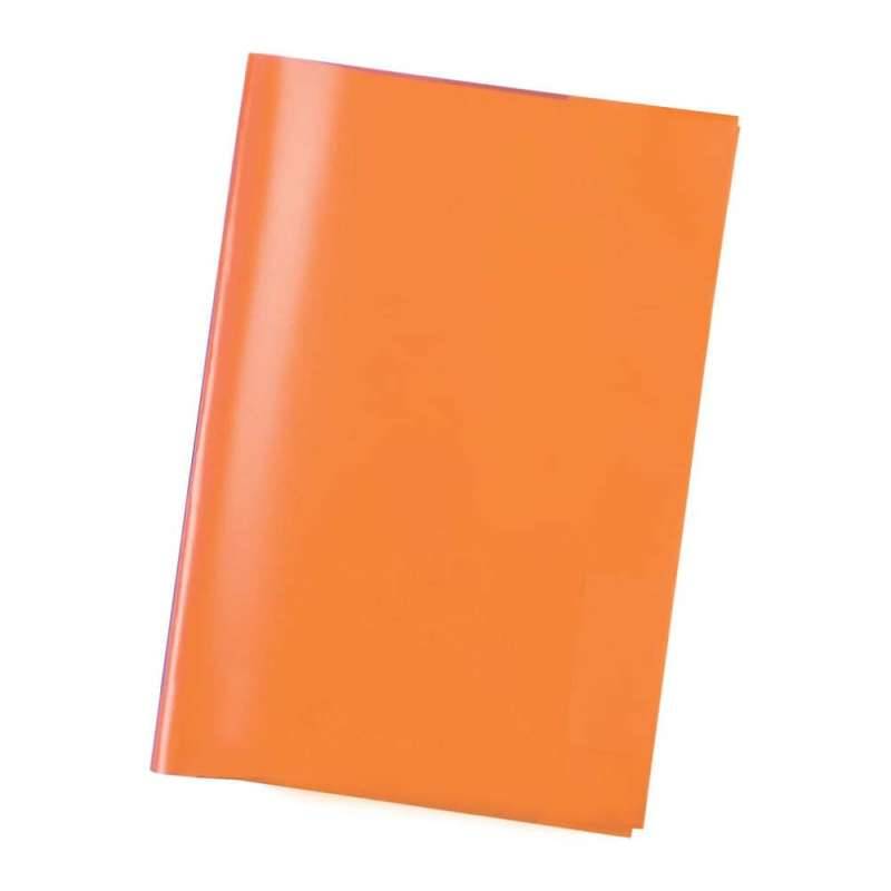 HERMA Heftumschlag Plastik, Sets Einzeln, Format A4, Farbe orange-transparent von Herma
