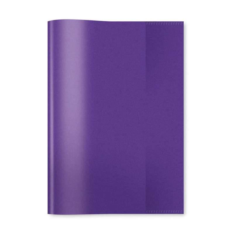 HERMA Heftumschlag Plastik, Sets Einzeln, Format A5, Farbe violett-transparent von Herma