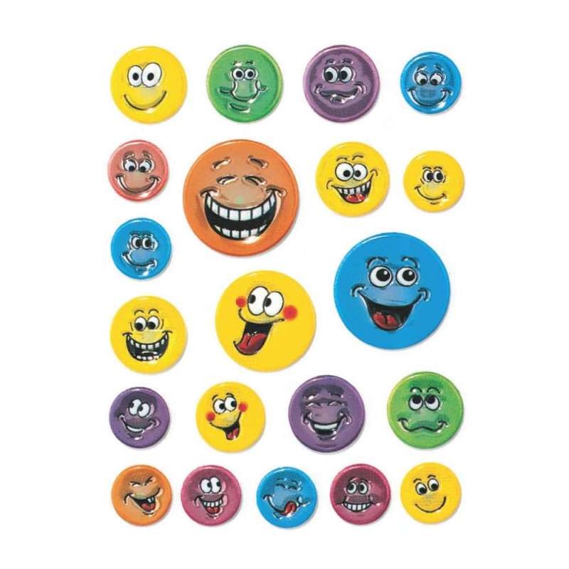 HERMA Sticker, Themenwelten Emojis, HERMA Motive Gesichter von Herma