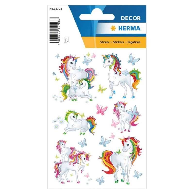 HERMA Sticker, Themenwelten Fantasie, HERMA Motive Einhorn "Best Friends" von Herma