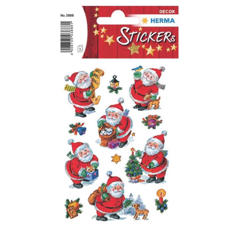 HERMA Sticker, Themenwelten Festtage, HERMA Motive Lustiger Nikolaus von Herma