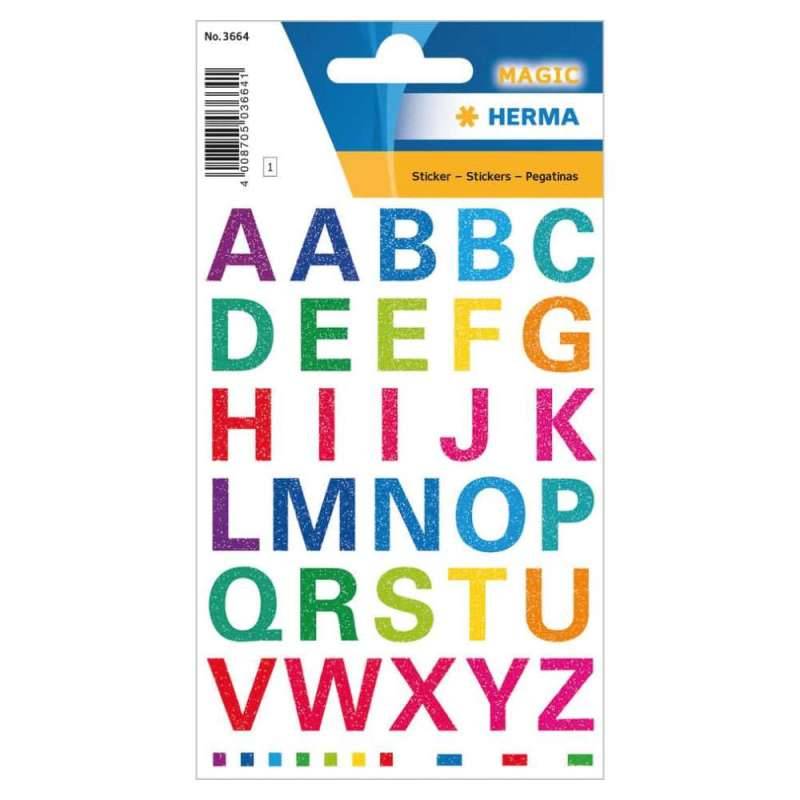 HERMA Sticker, Themenwelten Muster/Symbole, HERMA Motive Buchstaben von Herma