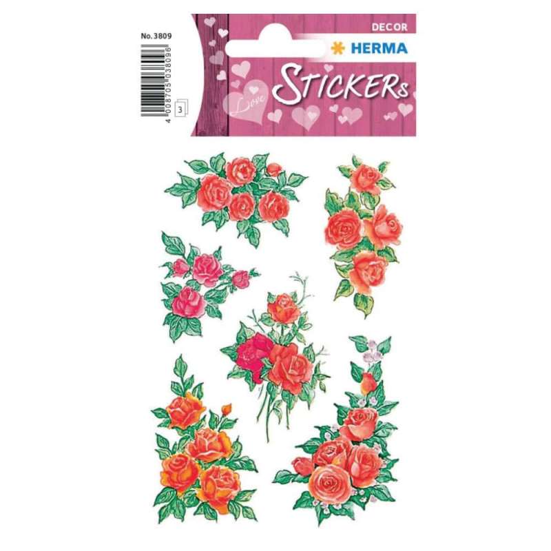 HERMA Sticker, Themenwelten Natur, HERMA Motive Rosenbouquets von Herma