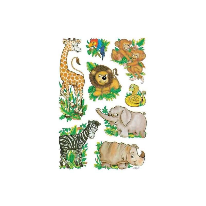 HERMA Sticker, Themenwelten Tiere, HERMA Motive Dschungeltiere von Herma