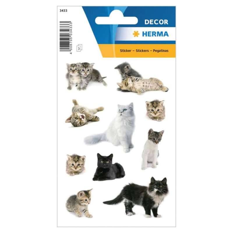HERMA Sticker, Themenwelten Tiere, HERMA Motive Katzenfotos von Herma