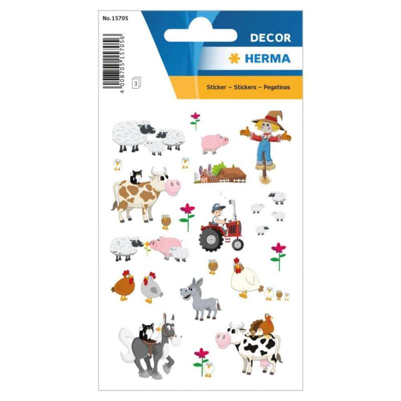 HERMA Sticker, Themenwelten Tiere, HERMA Motive Kleine Farm von Herma