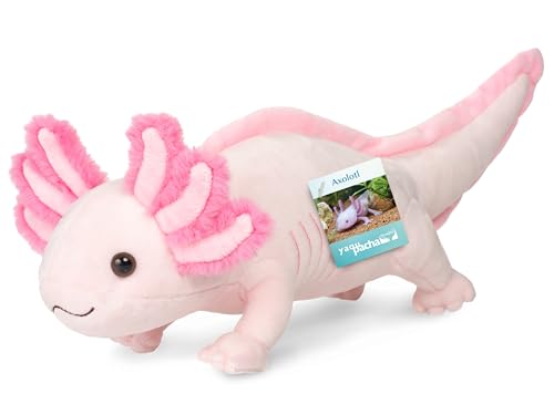 Teddy Hermann 90159 Axolotl 36 cm, Kuscheltier, Plüschtier mit recycelter Füllung, Sonderedition yaqu Pacha Teddy Hermann 90159 Axolotl 36 cm, Kuscheltier, Plüschtier mit recycelter Füllung, Sonderedition yaqu Pacha von Hermann Teddy