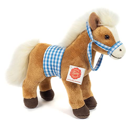 Teddy Hermann 90261 Pferd stehend mit Sattel 23 cm, Kuscheltier, Plüschtier mit recycelter Füllung Teddy Hermann 90261 Pferd stehend mit Sattel 23 cm, Kuscheltier, Plüschtier mit recycelter Füllung von Hermann Teddy