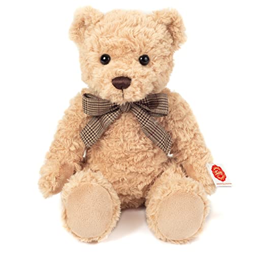 Teddy Hermann 91319 Teddy beige 32 cm mit Brummstimme, Kuscheltier, Plüschtier von Hermann Teddy