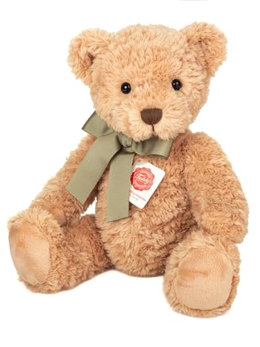 Teddy Hermann 91329 Teddy Klassik beige 5-Fach gegliedert 37 cm, Kuscheltier, Plüschtier mit recycelter Füllung von Hermann Teddy