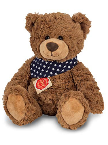 Teddy Hermann 91362 Teddy 30 cm, Kuscheltier, Plüschtier, Teddybär, mit Sternchen-Halstuch Teddy Hermann 91362 Teddy 30 cm, Kuscheltier, Plüschtier, Teddybär, mit Sternchen-Halstuch von Hermann Teddy