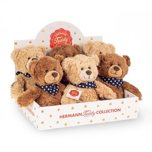 Teddy Hermann 91374 Teddy-Bär 2-farb. Sortiert 23 cm im Display, Kuscheltier, Plüschtier Teddy Hermann 91374 Teddy-Bär 2-farb. Sortiert 23 cm im Display, Kuscheltier, Plüschtier von Hermann Teddy