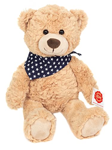 Teddy Hermann 91388 Teddy-Bär Sandfarben 30 cm, Kuscheltier, Plüschtier von Hermann Teddy