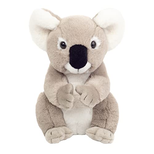 Teddy Hermann 91428 Koala sitzend 21 cm, Green Friends Kuscheltier, nachhaltiges Plüschtier aus recycelten Materialien von Hermann Teddy