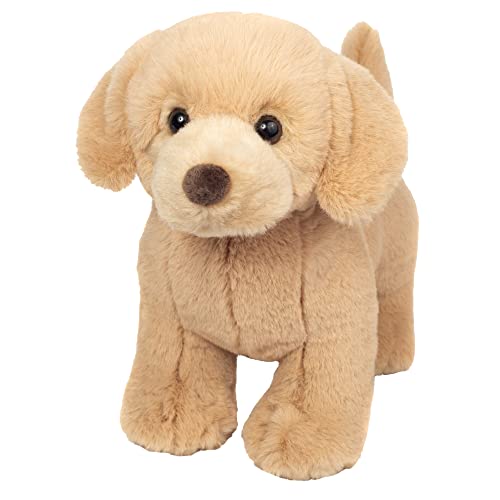 Teddy Hermann 91978 Golden Retriever Hund stehend 30 cm, Green Friends Kuscheltier, nachhaltiges Plüschtier mit recycelten Materialien von Hermann Teddy