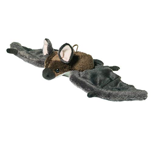 Teddy Hermann 92643 Fledermaus 24 cm, Kuscheltier, Plüschtier mit recycelter Füllung von Hermann Teddy