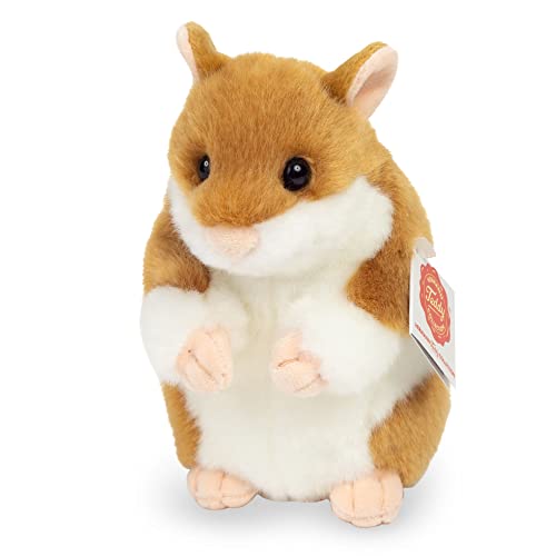 Teddy Hermann 92658 Hamster 16 cm, Kuscheltier, Plüschtier mit recycelter Füllung von Hermann Teddy