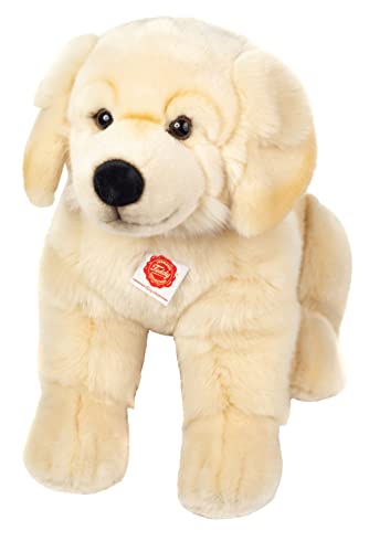 Teddy Hermann 92747 Golden Retriever Hund sitzend 50 cm, Kuscheltier, Plüschtier mit recycelter Füllung von Hermann Teddy