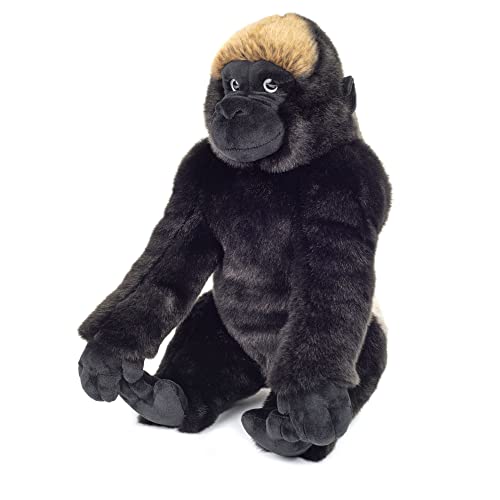 Teddy Hermann 92943 Berggorilla sitzend 35 cm, Kuscheltier, Plüschtier mit recycelter Füllung Teddy Hermann 92943 Berggorilla sitzend 35 cm, Kuscheltier, Plüschtier mit recycelter Füllung von Hermann Teddy