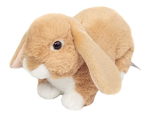 Teddy Hermann 93732 Hase beige 23 cm, Green Friends Kuscheltier, nachhaltiges Plüschtier mit recycelten Materialien von Hermann Teddy