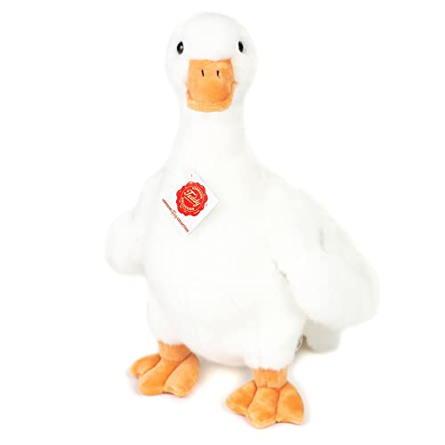 Teddy Hermann 94169 Gans stehend 31 cm, Kuscheltier, Plüschtier mit recycelter Füllung von Hermann Teddy