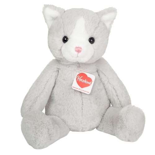 Teddy Hermann Herzekind 93962 Schlenkerkatze Trixi 32 cm, Kuscheltier, Plüschtier von Hermann Teddy