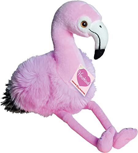 Teddy Hermann Herzekind 94106 Flamingo Miss Pinky 35 cm, Kuscheltier, Plüschtier von Hermann Teddy