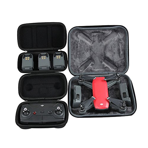 Hermitshell Hart Eva Reise Schwarz Fall zum DJI Spark Drohne + Remote Controller + 3 Batteries Hermitshell Hart Eva Reise Schwarz Fall zum DJI Spark Drohne + Remote Controller + 3 Batteries von Hermitshell