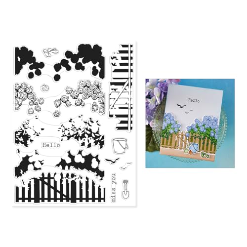 Hero Arts Coastal Blooms HeroScape transparente Stempel aus der Seaside Blooms Kollektion von Hero Arts