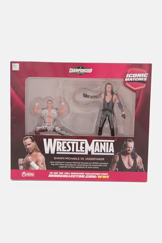 Hero Collector WWE Championship Collection | Wrestlemania 25 Double Pack: The Undertaker & Shawn Michaels by Eaglemoss von Hero Collector