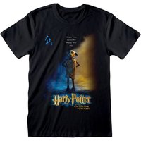 Harry Potter Dobby Poster Black T-Shirt XXL von Heroes Inc.EU