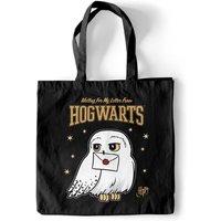 Harry Potter Hedwig Black Tote Bag Harry Potter Hedwig Black Tote Bag von Heroes Inc.EU