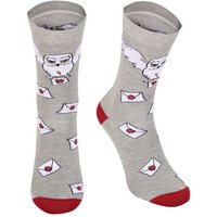 Harry Potter Hogwarts Letter (Grey Socks) S/M von Heroes Inc.EU