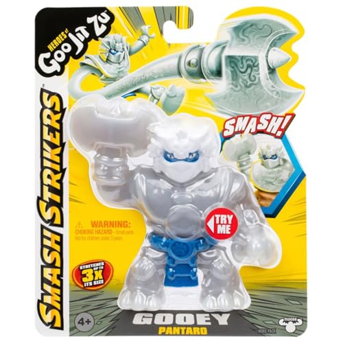 BANDAI CO42794 Heroes von GOO JIT Zu Actionfigur, entdecken Sie die neuen Smash Strikers Figur Pantaro, Kneten und Dehnen, Mehrfarbig von Heroes of Goo Jit Zu