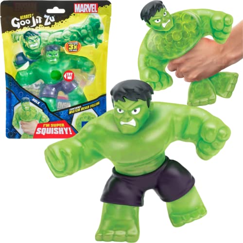 Heroes of Goo Jit Zu, super Stretchy Action-Figur mit einzigartigen Füllungen, lizenzierte Marvel-Edition: Hulk von Heroes of Goo Jit Zu