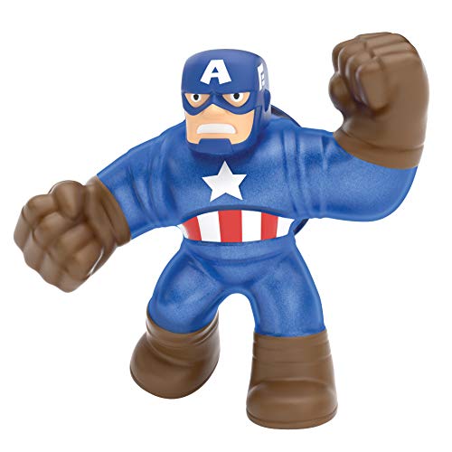 Heroes of Goo Jit Zu, super stretchy Action-Figur mit einzigartigen Füllungen, lizenzierte Marvel-Edition: Captain America Heroes of Goo Jit Zu, super stretchy Action-Figur mit einzigartigen Füllungen, lizenzierte Marvel-Edition: Captain America von Heroes of Goo Jit Zu
