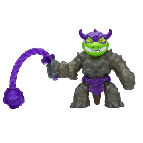 BANDAI - Goo Jit Zu Stretch Strikers Deluxe Pack Rock Jaw - CO42932 - Elastische Figur mit Licht, Sound und Schlagarm, Sonderedition mit interaktiven Effekten, ideales Spielzeug für Kinder ab 4 Jahren von Heroes of Goo Jit Zu
