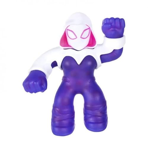 BANDAI - Heroes of GOO JIT Zu Actionfigur Ghost Spider - Marvel CO41493 Mehrfarbig - Kampf mit GOO JIT Zu: Flexibilität und Aufregung in jedem Kampf von BANDAI